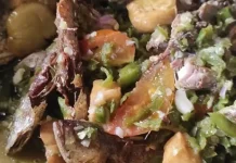 Goreng Ikan Kembung balado hijau yang gurih, dan murah