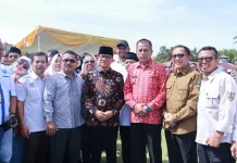 Wawako Elzadaswarman Hadiri Kunjungan Kerja Mendes PDT di Pariaman