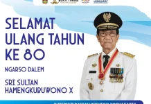 Bukittinggi Ucapkan Selamat Ulang Tahun ke-80 Sri Sultan Hamengkubuwono X