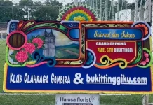 Klub Olahraga Gembira Hadiri Peresmian Lapangan Padel SMR Bukittinggi
