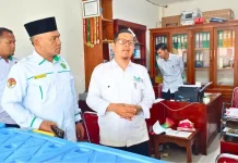 Kemenag Padang Panjang Monitoring Bantuan Madrasah Terdampak Bencana