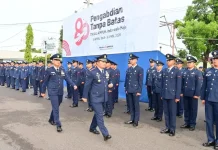 HUT TNI AU di Lanud SUT Padang Meriah Penuh Kebanggaan