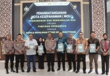 Polresta Bukittinggi Perkuat Pengamanan Distribusi Uang Tunai