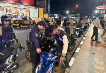 Garda Presisi Sat Samapta Polresta Bukittinggi Amankan  Knalpot Tidak Standar