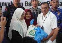7.169 KK di Padang Panjang Terima Bantuan Pangan 20 Kg Beras dan Minyak