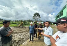 Wawako Allex Saputra Tinjau Rehabilitasi Lahan Sawah Terdampak Bencana 2025