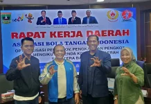 Rakerda ABTI Sumbar Perkuat Strategi Prestasi Bola Tangan