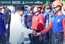 Sekda Bukittinggi Lepas Kontingen Damkar Ikuti NFSC 2026 di Palembang