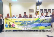 Bank Nagari Tennis Championship Diikuti 70 Pelajar Se-Kota Padang
