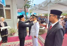 Heru Tri Astanawa Jabat Camat Guguak Panjang, Ramlan; Tekankan Pelayanan Optimal