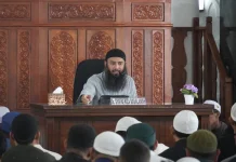 Masjid Agung Padang Panjang Padat, Ustaz Syafiq Kajian "Mengimani Takdir"