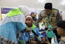 Jemaah PDG 05 Padang Pariaman Tiba, Lansia Prioritas Layanan