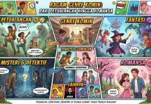 Ragam Genre Komik, dari Petualangan hingga Romansa