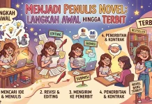 Menjadi Penulis Novel, dari Langkah Awal hingga Terbit