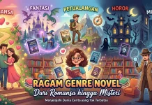 Ragam Genre Novel, dari Romansa hingga Misteri