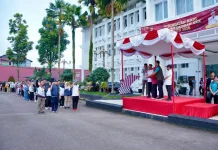 Jalan Sehat ASN Padang Panjang Jaga Kebugaran di tengah Pola Kerja Baru