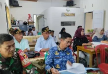 Babinsa Luak Hadiri RAT Koperasi Merah Putih Sitanang