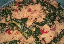Anyang Pucuak Kalikih yang punya Rasa Pedas, dan Gurih