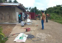 Koramil Luak Gelar Goro Kampung Pancasila Balai Panjang