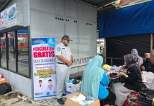 Jasa Raharja Bukittinggi Gelar Cek Kesehatan Gratis Awak PO Palala