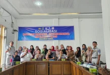 Jasa Raharja Bukittinggi Gelar Safety Campaign PPGD Lingkung Aur