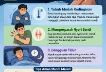 Mandi malam ,Bahaya atau Sehat !!