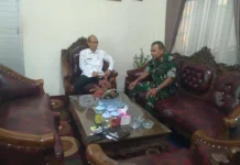 Danramil Pangkalan Perkuat Sinergi Pemerintah Kecamatan Lewat Komsos