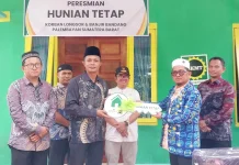 Bangkit dari Galodo, Huntap BKMT - Ashpen Wujud Harapan  Warga Palembayan