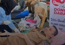 BPJS Ketenagakerjaan-PMI Limapuluhkota Gelar Aksi Donor Darah May Day 2026