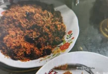 Samba Rabuak Hati Rampelo, Hidangan Khas Adat Agam