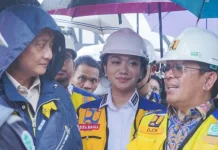 Menteri PUPR Tinjau Pembangunan Sekolah Rakyat di Dharmasraya