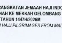 Kloter 7 Embarkasi Padang Dijadwalkan Berangkat ke Mekkah Sabtu Pukul 17.00 WAS