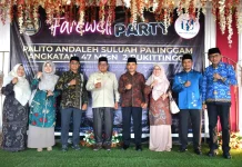 Kakan Kemenag Membuka Farewell Party MTsN 2 Bukittinggi