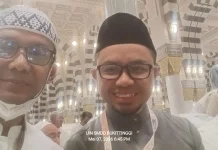 Simbol Persahabatan, Karu III Kloter VII Asal Bukittinggi Ketemu Jemaah Kaltim