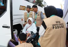 Kloter Pamungkas Masuk, Embarkasi Padang Segera Tuntaskan Pemberangkatan