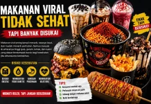 Lezat dan Viral namun Tidak Baik Dikonsumsi Berlebihan