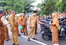 Wali Kota Zulmaeta Pimpin Apel Pemeriksaan Aset Kendaraan Dinas Pemko Payakumbuh