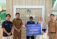 PT. Taspen (Persero) Salurkan Sembako, ASN Kab Limapuluh Kota  & Kab Agam Sambut Bahagia