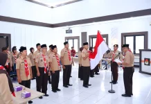 Kwarcab Pramuka dan KPU Payakumbuh Berkolaborasi Bentuk Saka Pramuka Yogaswara