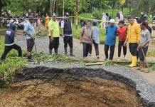 Lubang Mirip Sinkhole Belum Ditimbun, DPRD Limapuluh Kota Kritisi Kinerja BPBD