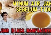 Manfaat Minum Air Jahe sebelum Tidur