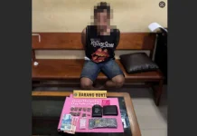 Satres Narkoba Polres Pasbar Ringkus Seorang Pengedar Sabu, dan Ganja