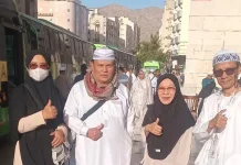 Jamaah Sumbar Nikmati Aktivitas Pagi di Tanah Suci