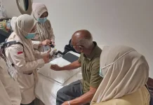 Jelang Armuzna, Jemaah Risti Embarkasi Padang Dapat Pengawasan Khusus Dokter KKHI