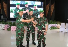 Estafet Kepemimpinan, Brigjen TNI Aji Mimbarno Resmi Jabat Danrem 032/Wirabraja