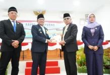 Sidang Paripurna, DPRD Sampaikan Rekomendasi Atas LKPj Bupati Tahun 2025