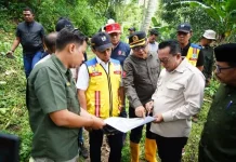 Bersama BPJN Sumbar, Bupati Eka Putra Tinjau Kesiapan Lahan Sekolah Rakyat