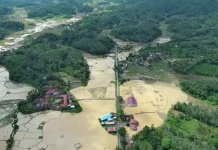 Curah Hujan Tinggi, Sejumlah Nagari di Tanah Datar Dilanda Banjir dan Longsor