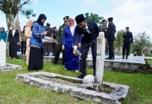 Wawako Allex Pimpin Ziarah Harkitnas ke-118 di TMP Kusuma Sakti