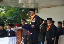 Upacara Harkitnas Berlangsung Hikmat, Bupati Sampaikan Sambutan Menteri Komdigi
